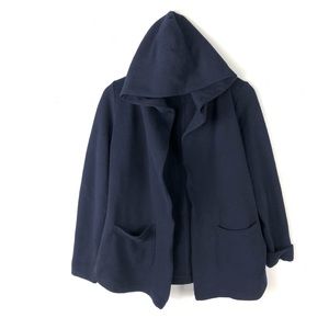 Banana republic cardigan open front hooded small